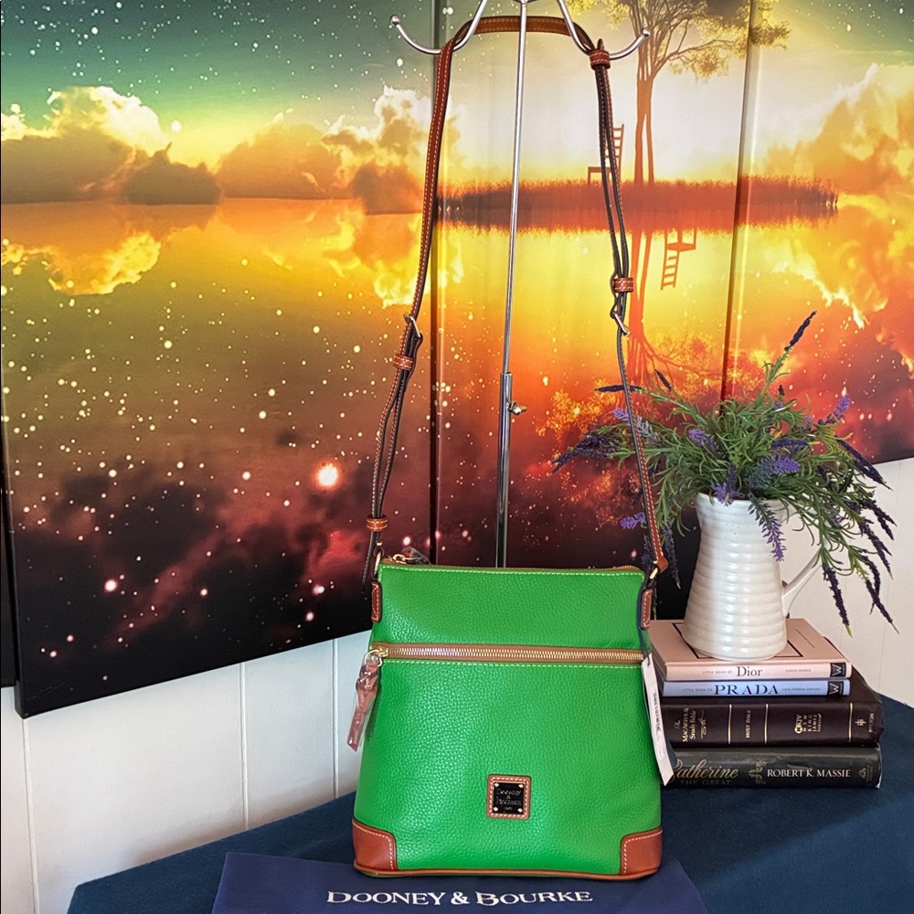 Dooney & Bourke Pebbled Leather Crossbody w/Dustbag - Picture 3 of 11
